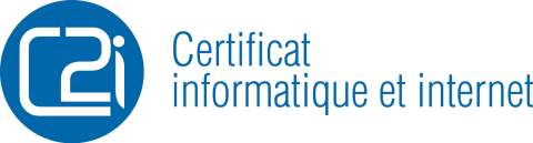Logo Certificat informatique et Internet 